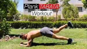tabata plank AB workout